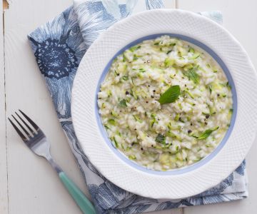 Risotto mit Zucchini