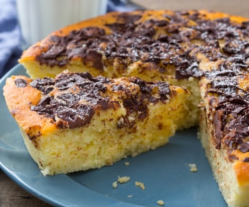 Käse- und Schokoladenkuchen