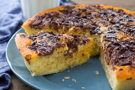 Käse- und Schokoladenkuchen