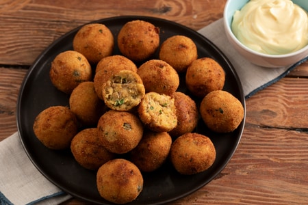 Thunfisch-Ricotta-Bällchen