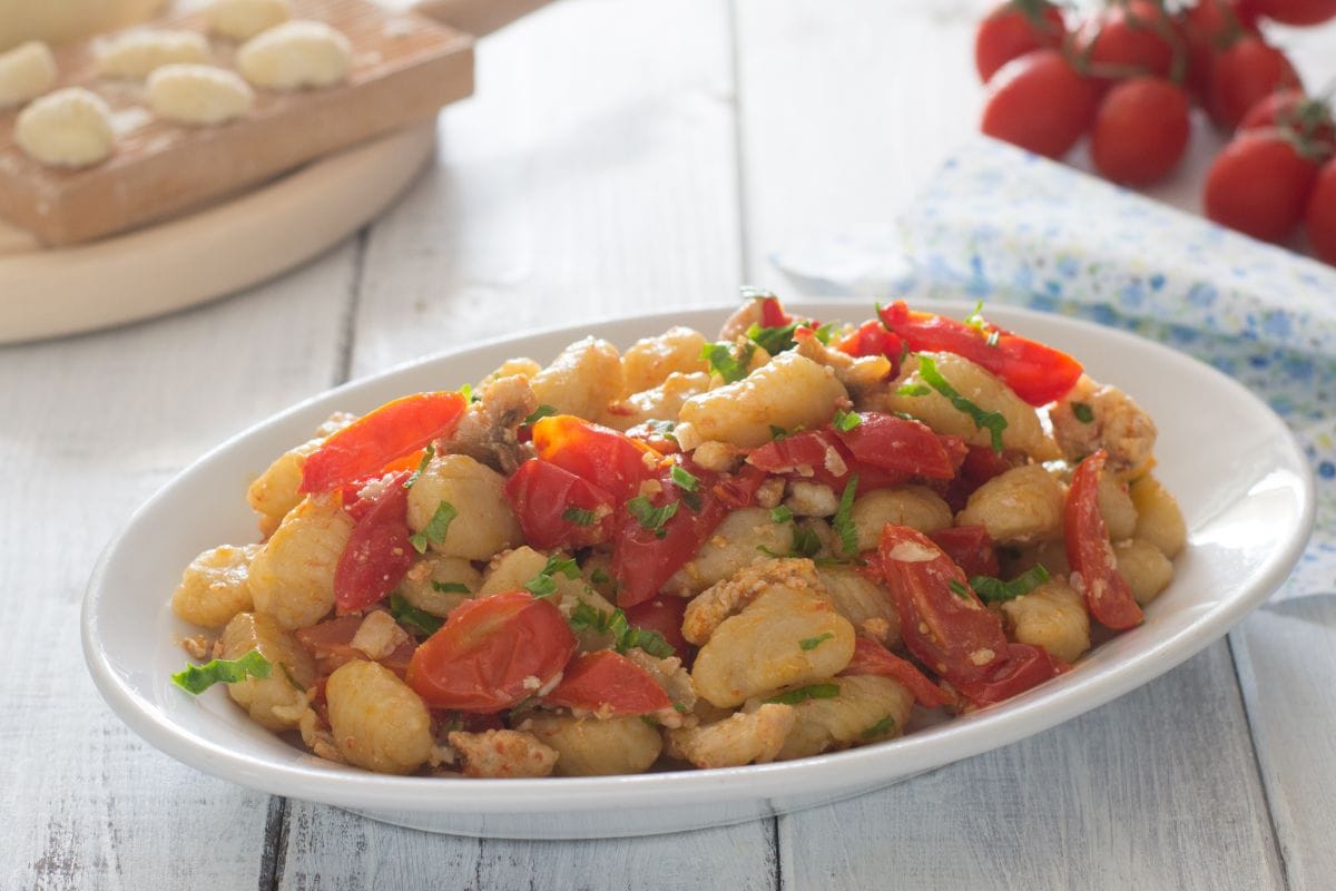 Gnocchi mit Knurrhahn