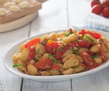 Gnocchi mit Knurrhahn