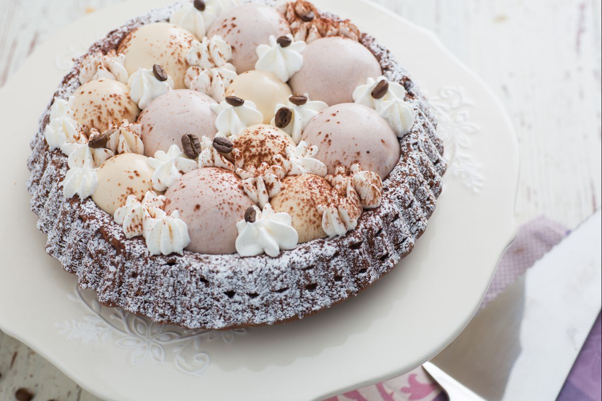 Weiche Tiramisu-Torte