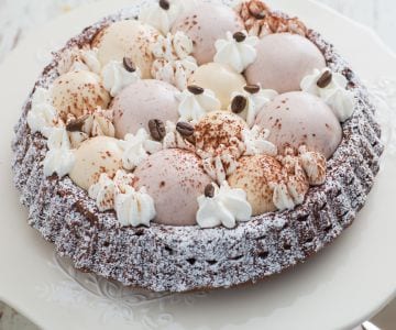 Weiche Tiramisu-Torte
