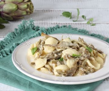 Orecchiette mit Artischocken