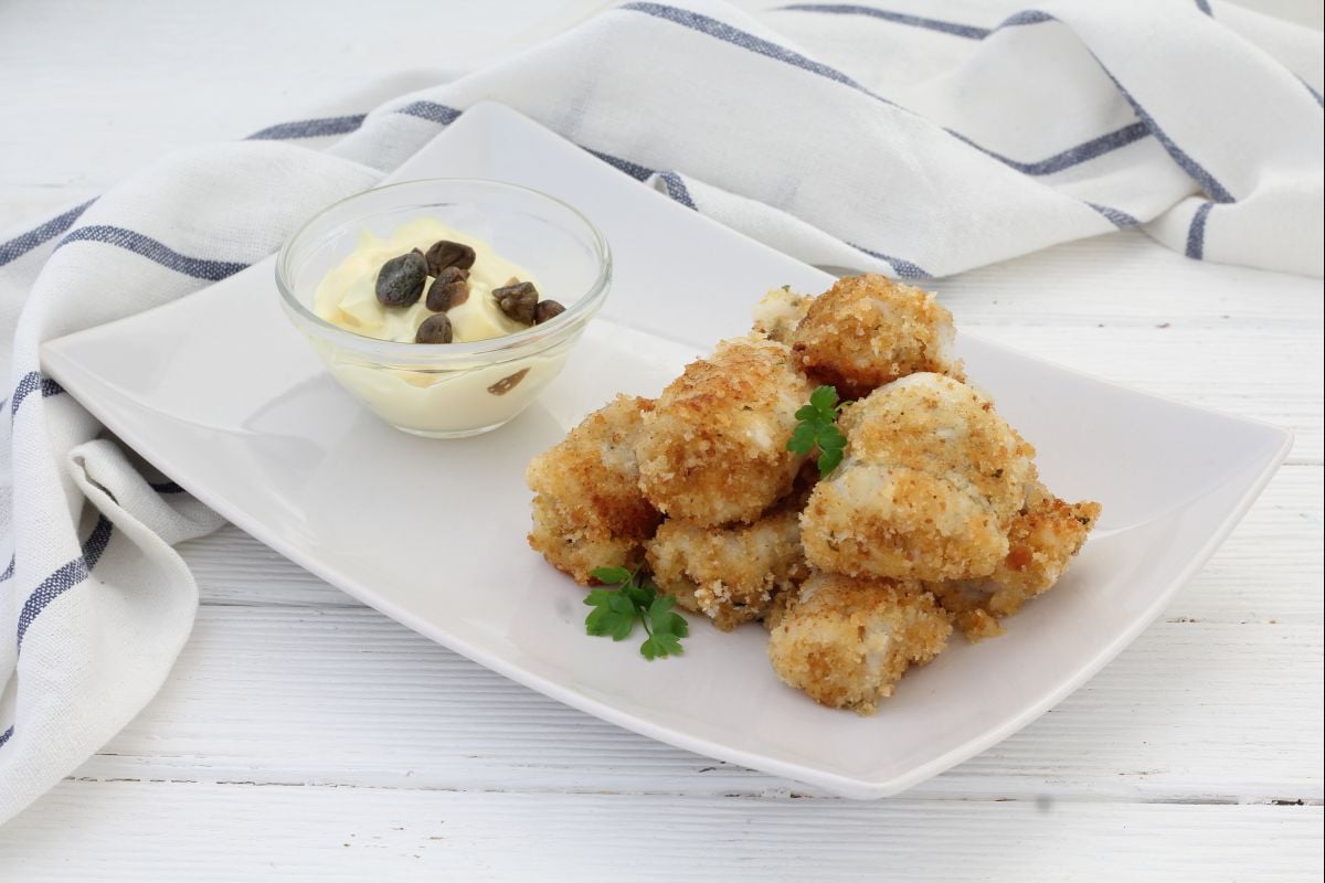 Schollenröllchen mit Kräutern