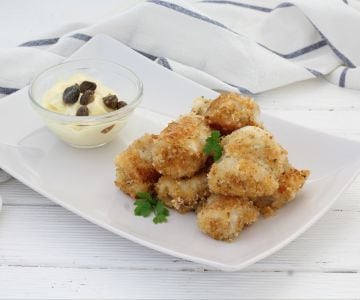 Schollenröllchen mit Kräutern