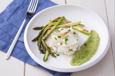 Kabeljau mit Spargel