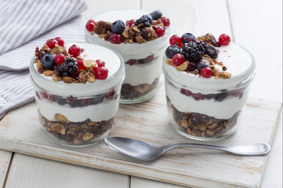 Schneller Ricotta-Beeren-Käsekuchen