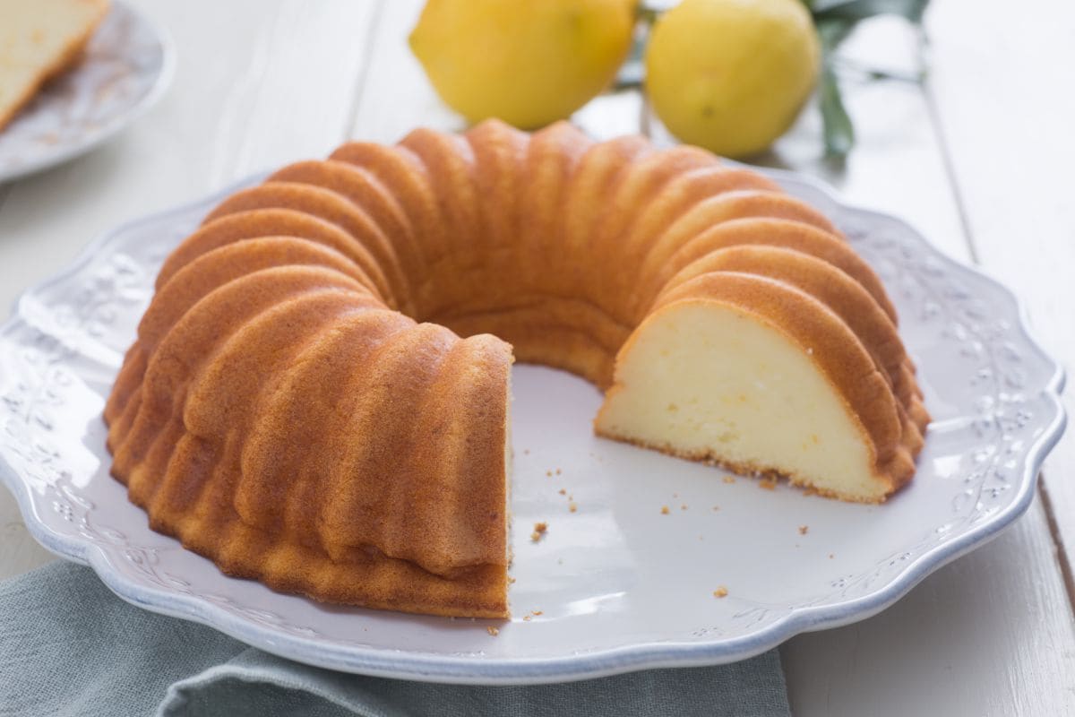 Gebackener Ricotta mit Zitrone