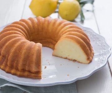 Gebackener Ricotta mit Zitrone