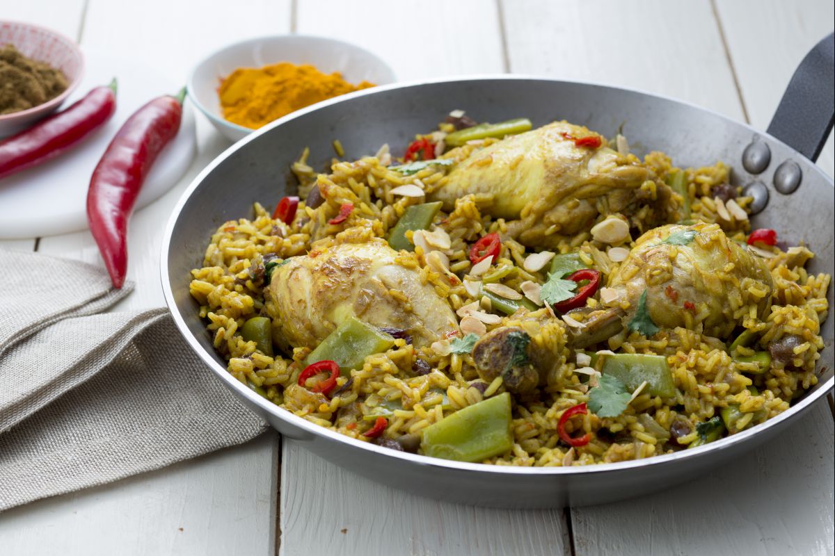 One-Pot Hähnchen Biryani