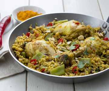 One-Pot Hähnchen Biryani