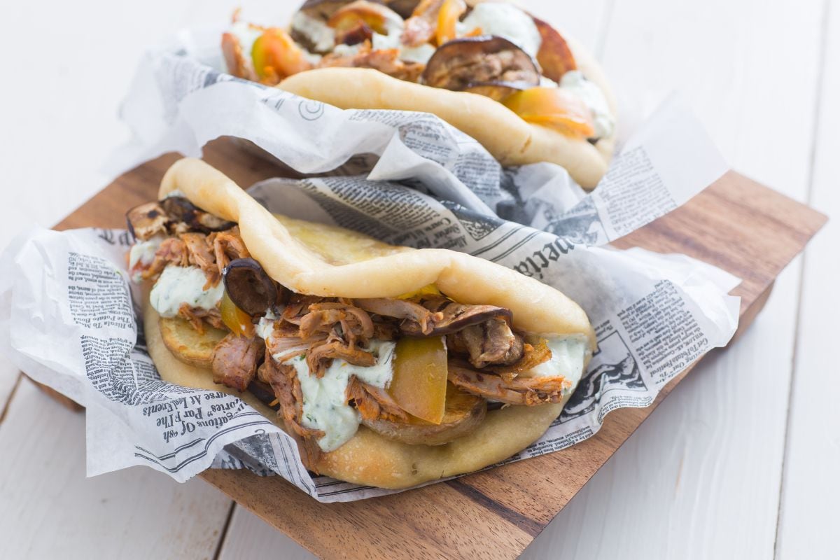 Pita mit Lamm