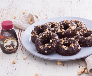 Schokoladen-Haselnuss-Kringel