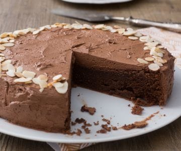 Leckerer Schokoladenkuchen ohne Mehl