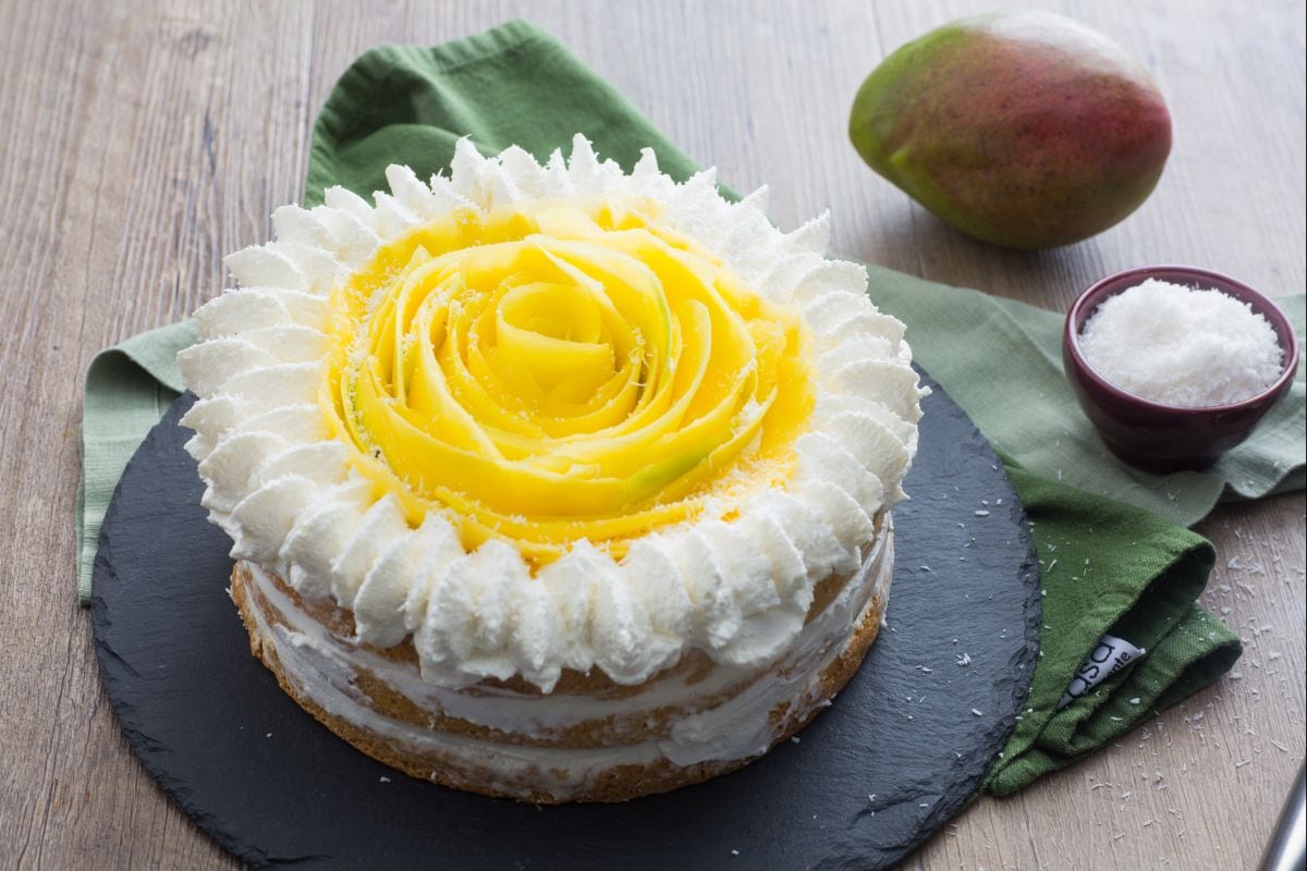 Tropische Torte
