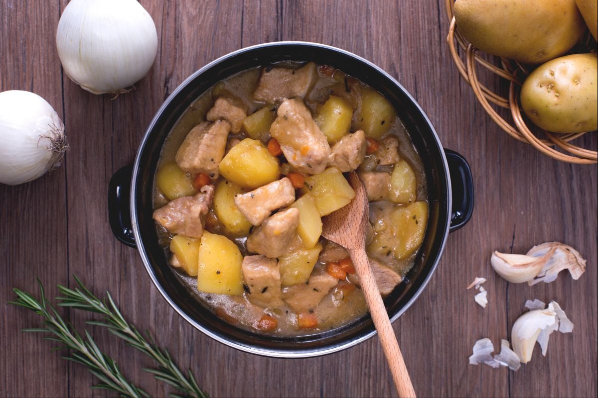 Schweinegulasch