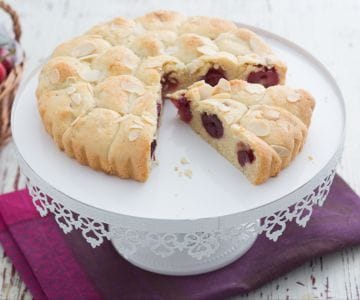 Frischer Kirschkuchen