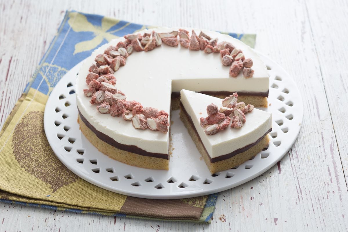 Grüntee- und Schokoladenkuchen