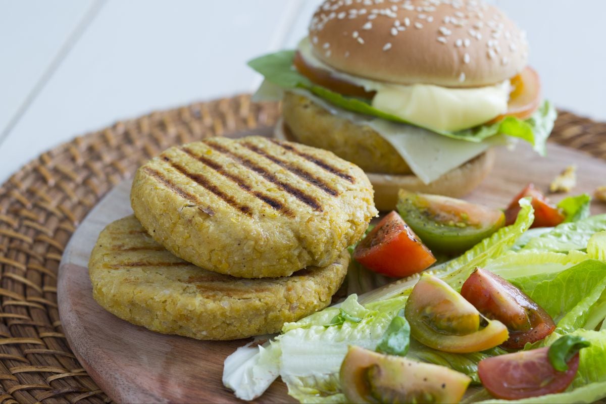 Kichererbsen-Burger