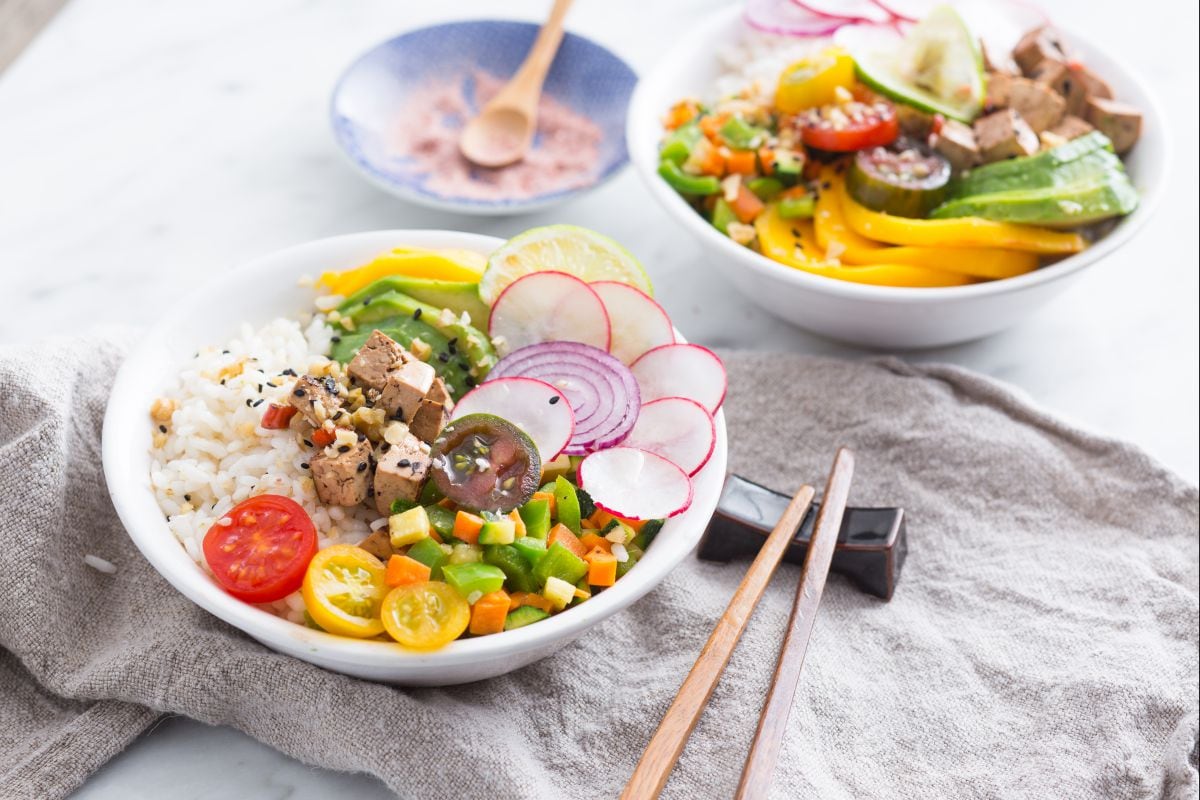 Vegetarische Poke Bowl