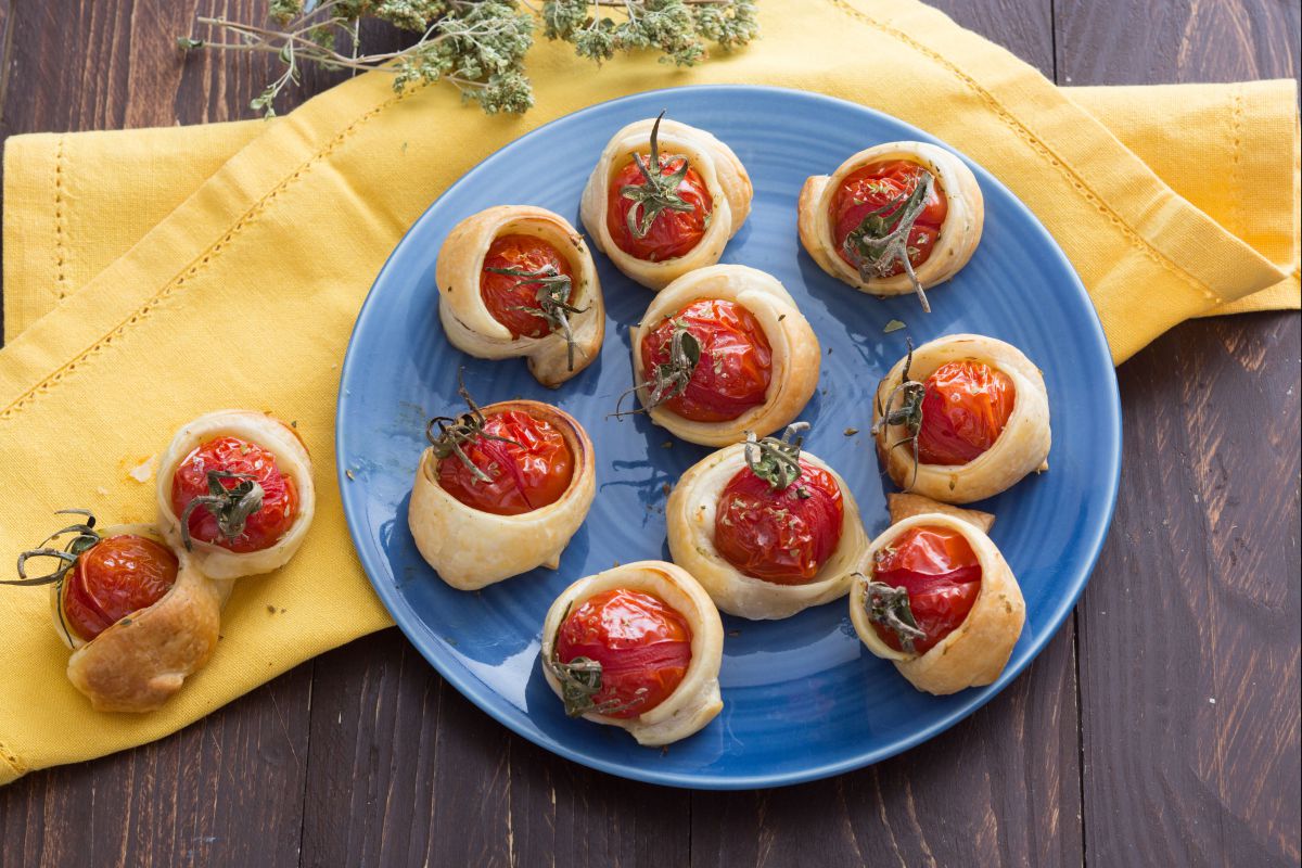 Tomaten in Kruste