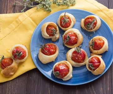 Tomaten in Kruste