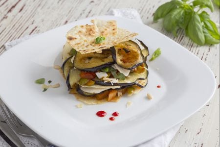 Blätterteig mit Caponata