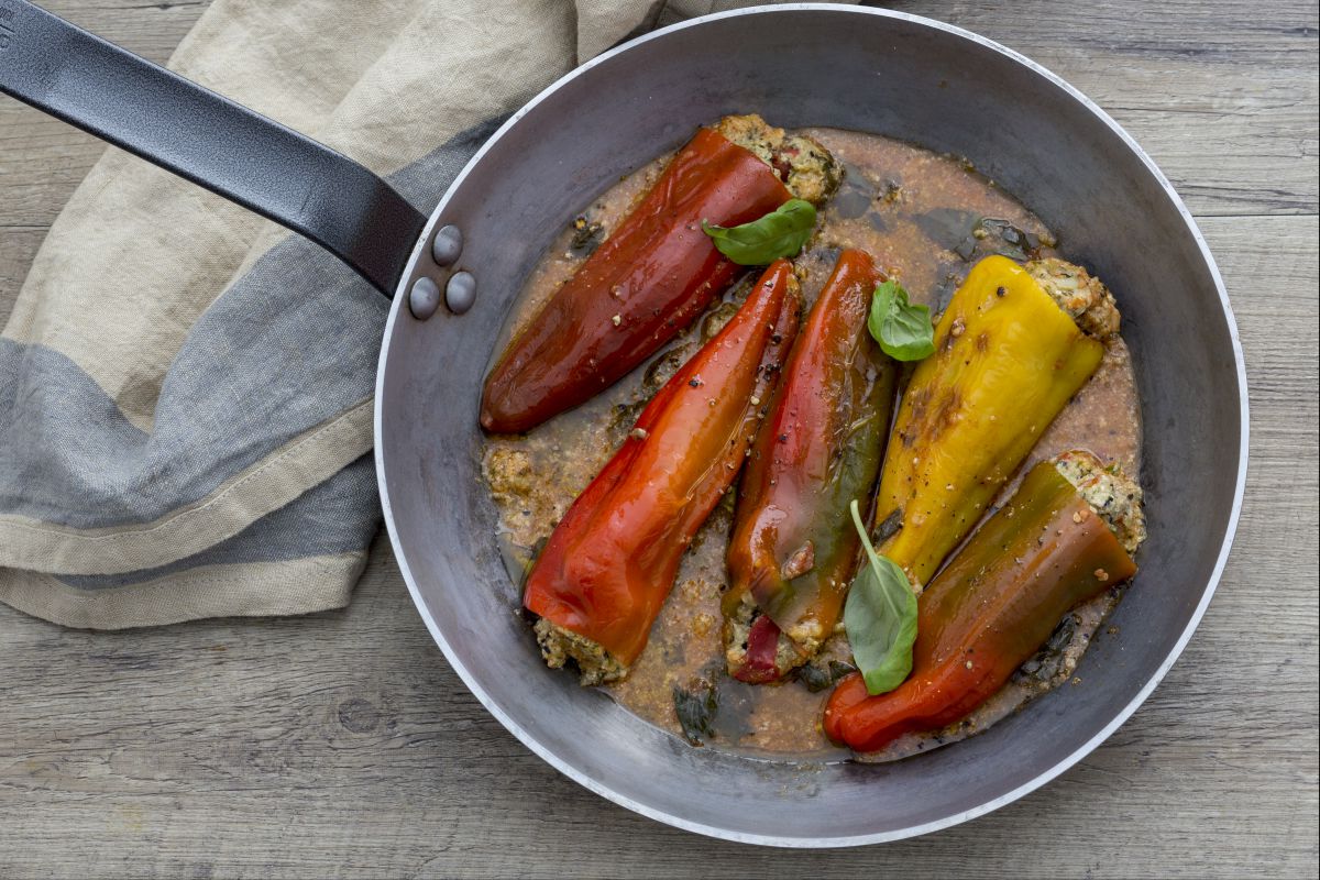 Gefüllte süße Paprika