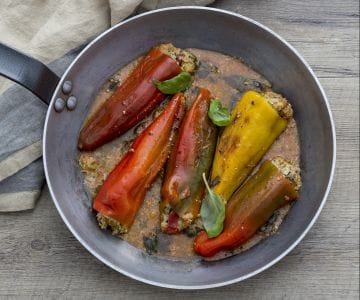 Gefüllte süße Paprika