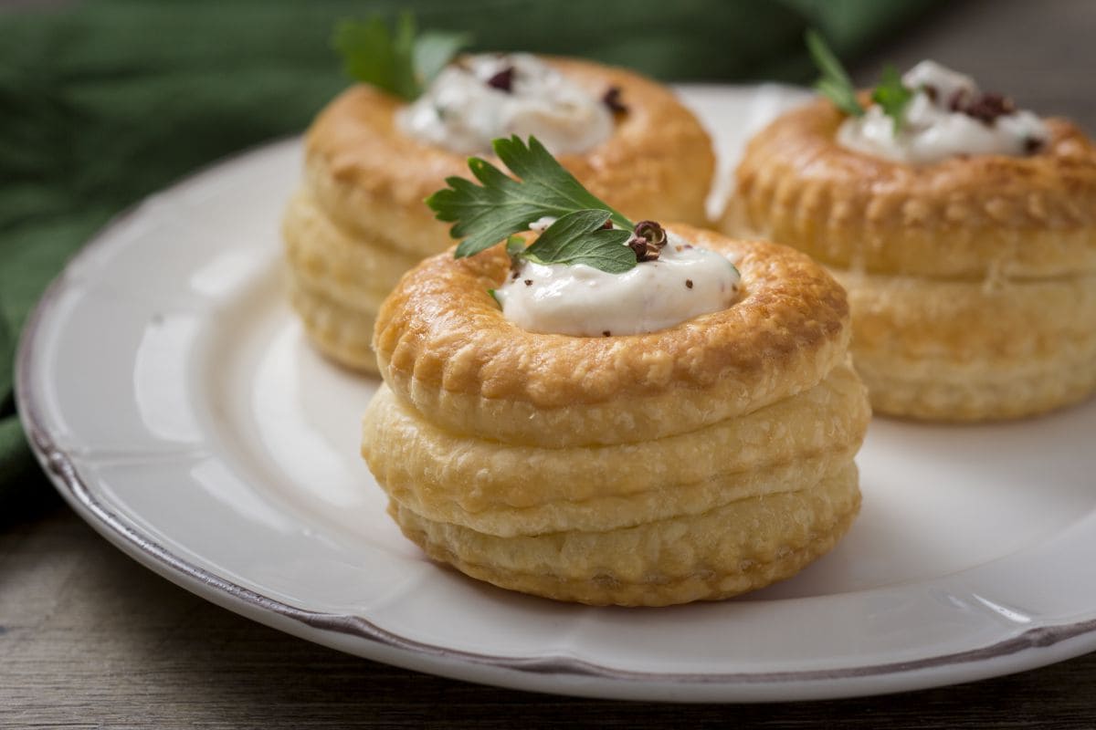 Gefüllte Vol-au-vent