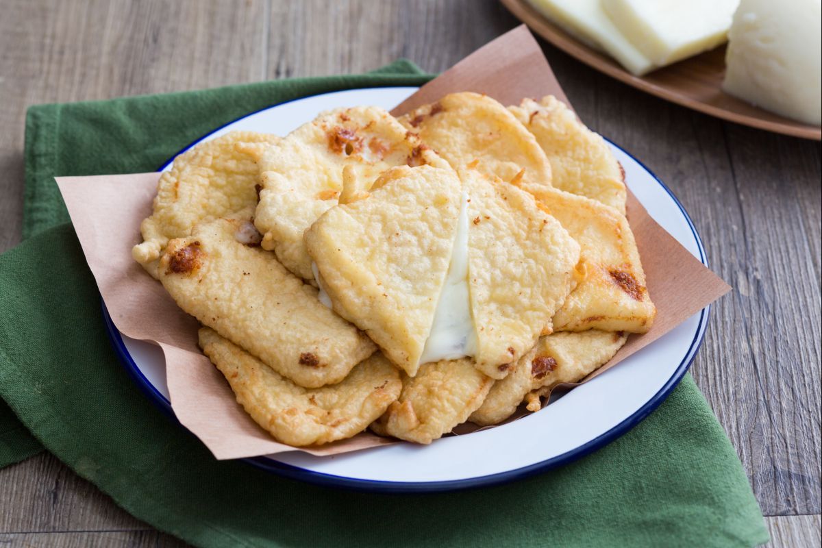 Gebratener Käse
