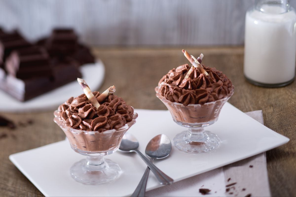 Schokoladenmousse ohne Ei