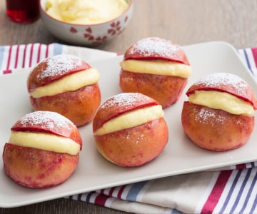 Wolfsmaul mit Creme