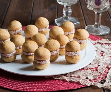 Ladyküsse mit Mortadella