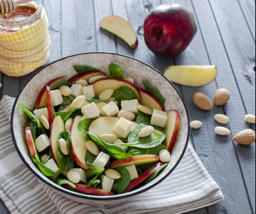 Apfel-Spinat-Salat