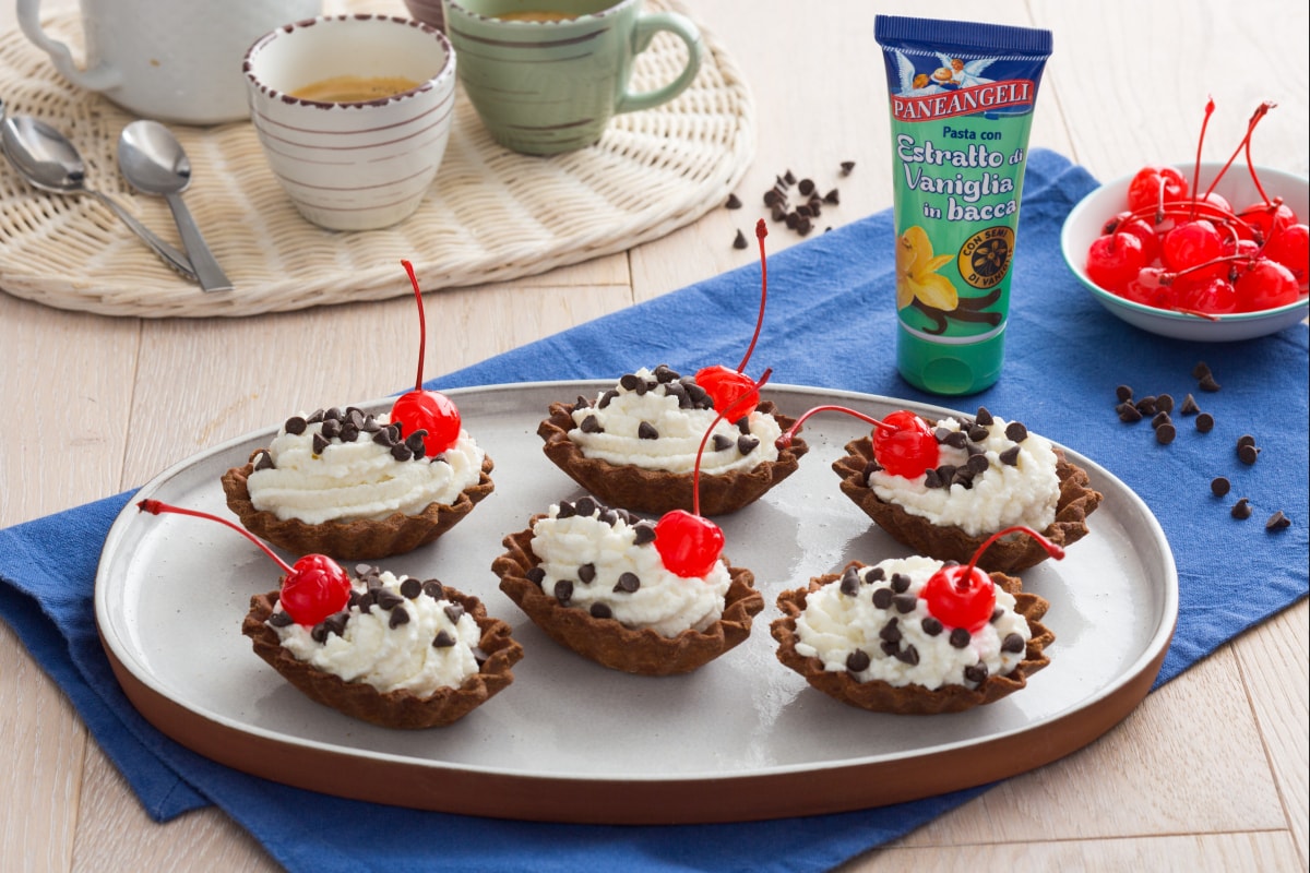 Törtchen in Cannoli-Kruste
