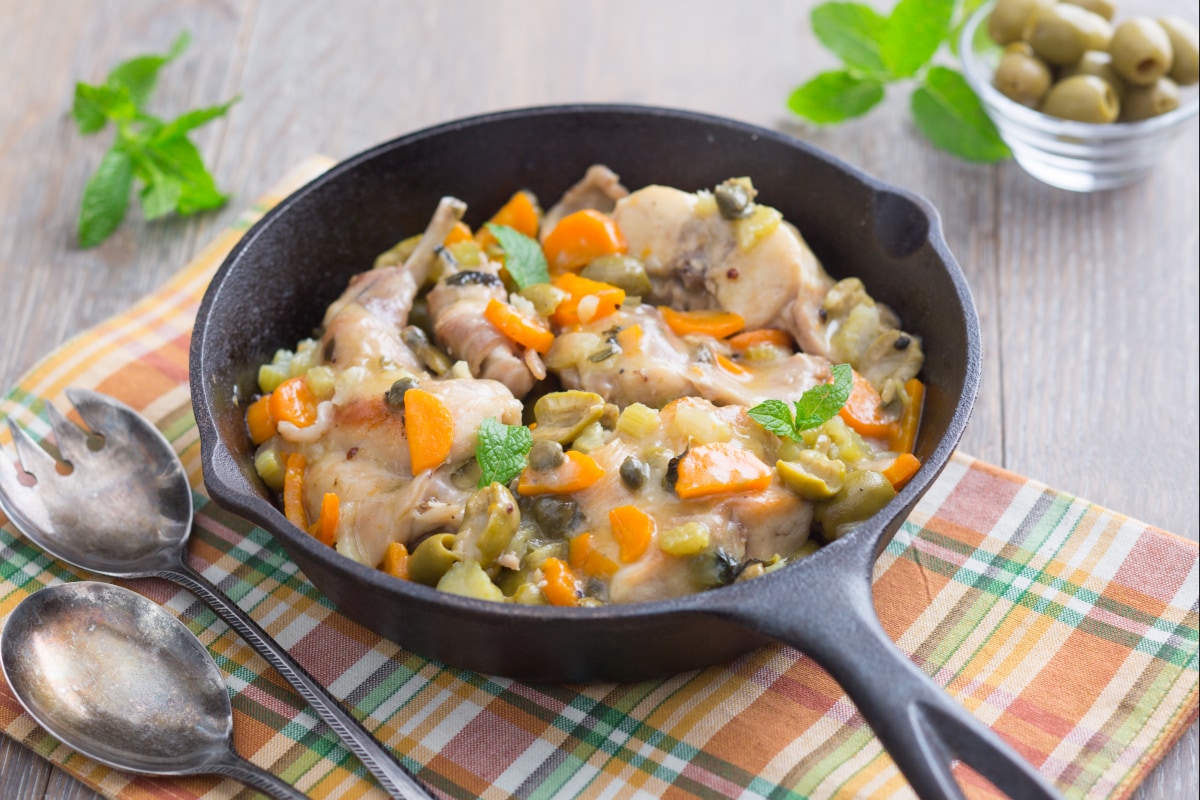 Kaninchen alla Stimpirata