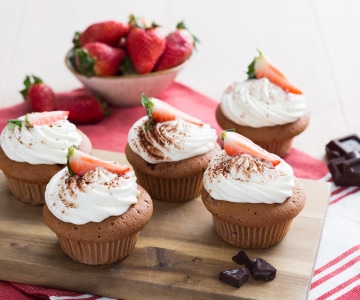 Erdbeer-Schokoladen-Muffins