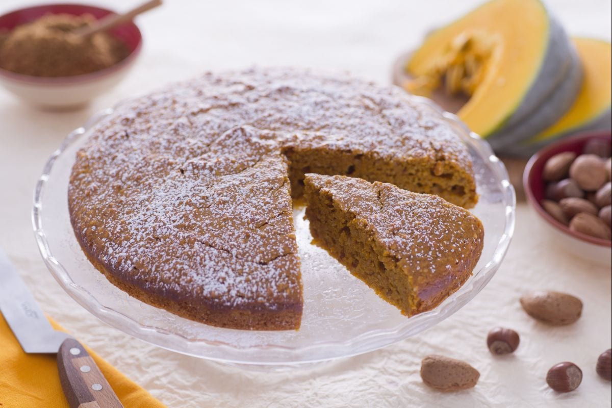 Kürbiskuchen
