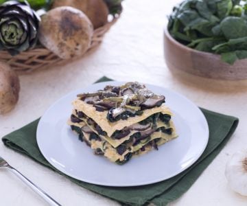 Lasagne mit 5 Gemüsesorten