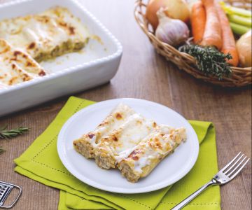 Mit Fleisch gefüllte Cannelloni nach umbrischer Art