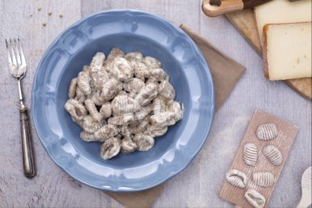 Gnocchi mit Käsesoße