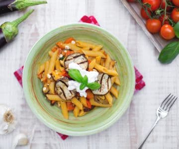 Leichte Pasta alla Norma