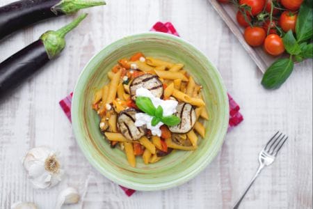 Leichte Pasta alla Norma