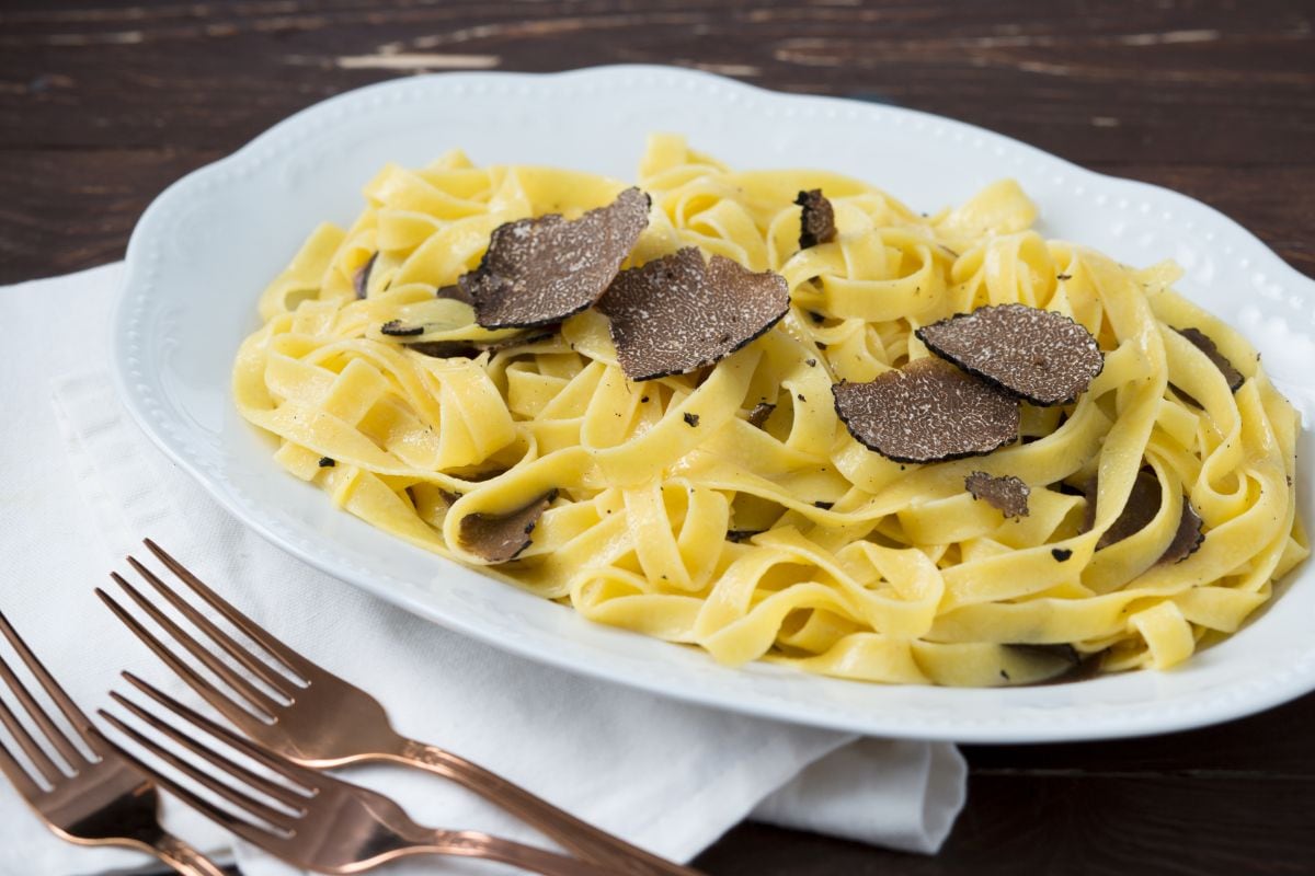 Fettuccine mit Trüffel