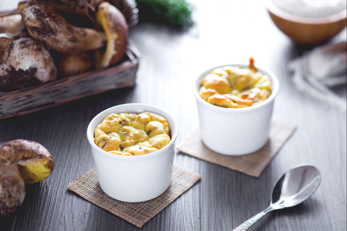 Pilz-Soufflé
