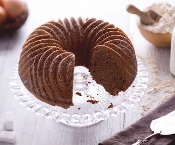 Gugelhupf mit Kastanienmehl