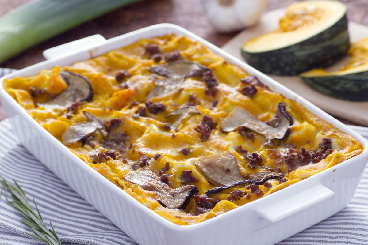 Herbstliche Lasagne